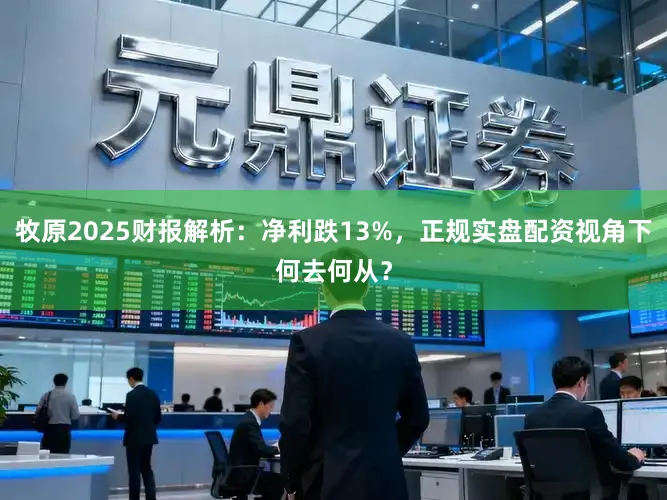 牧原2025财报解析：净利跌13%，正规实盘配资视角下何去何从？