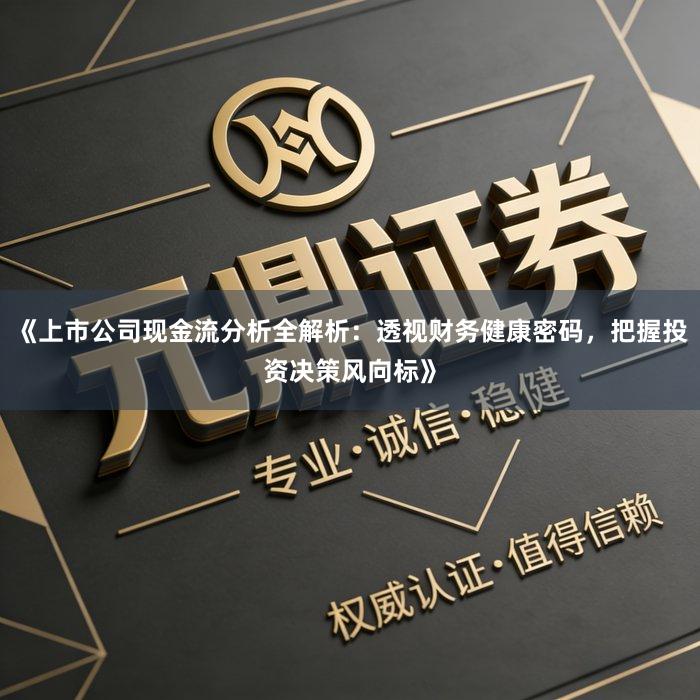 《上市公司现金流分析全解析：透视财务健康密码，把握投资决策风向标》