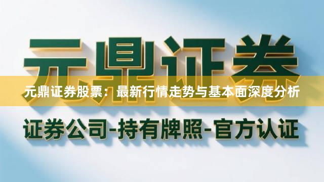 元鼎证券股票:最新行情走势与基本面深度分析