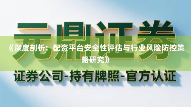 《深度剖析：配资平台安全性评估与行业风险防控策略研究》